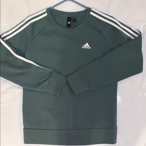 Adidas 3- Stripes Crewneck Sweatshirt